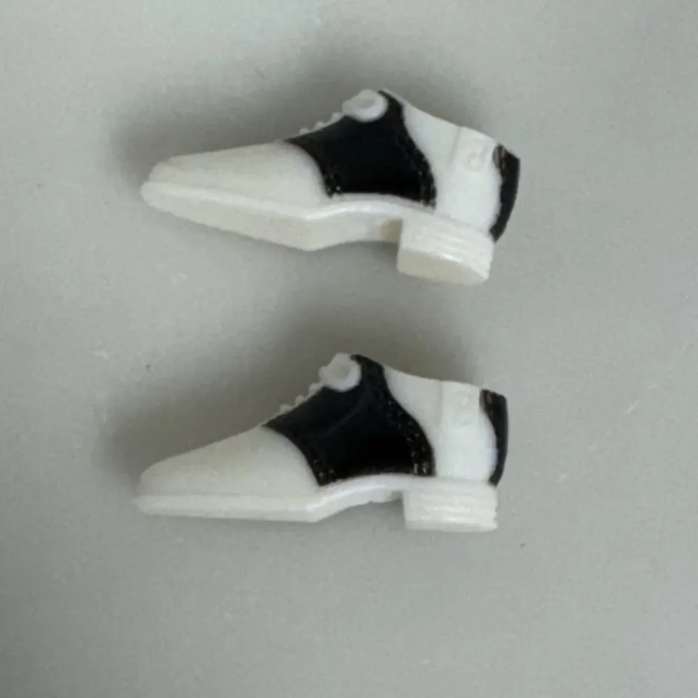 Sold! $9.05 Barbie Doll Black & White Saddle Shoes